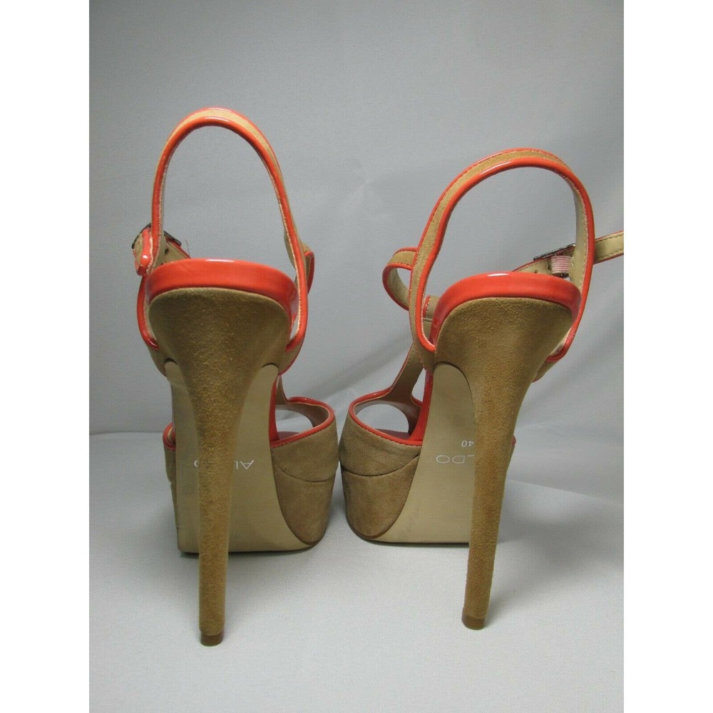 ALDO "Detamble" Peep Toe Platform Sandal - Picture 6 of 12
